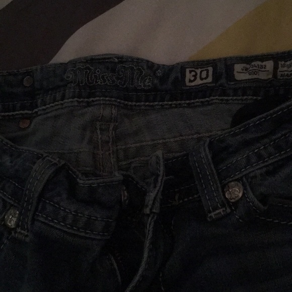 Miss me jeans size 30 boot cut length - Picture 2 of 2